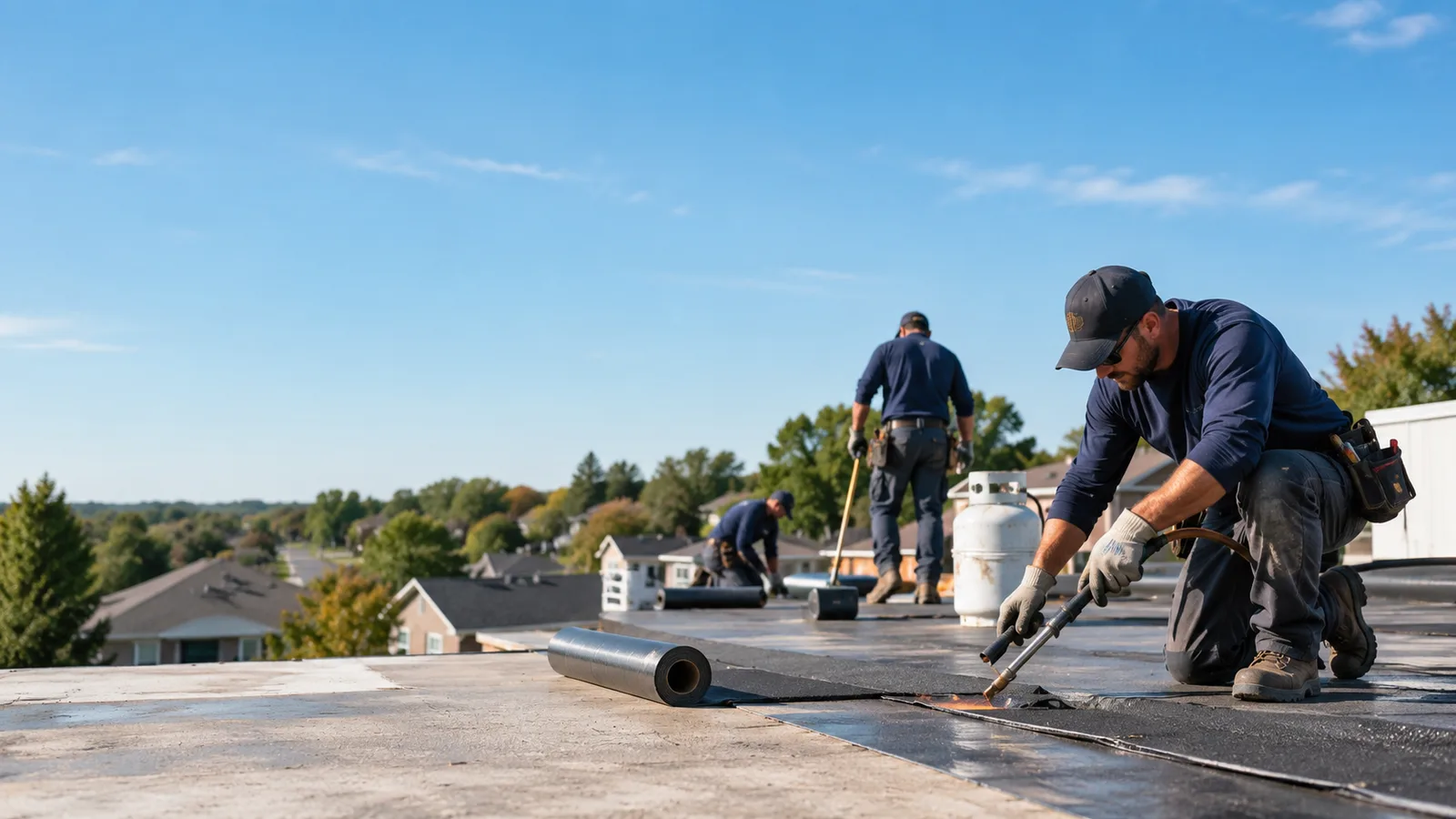 Flat Roof Leak Repair providers in Brownell, KS
